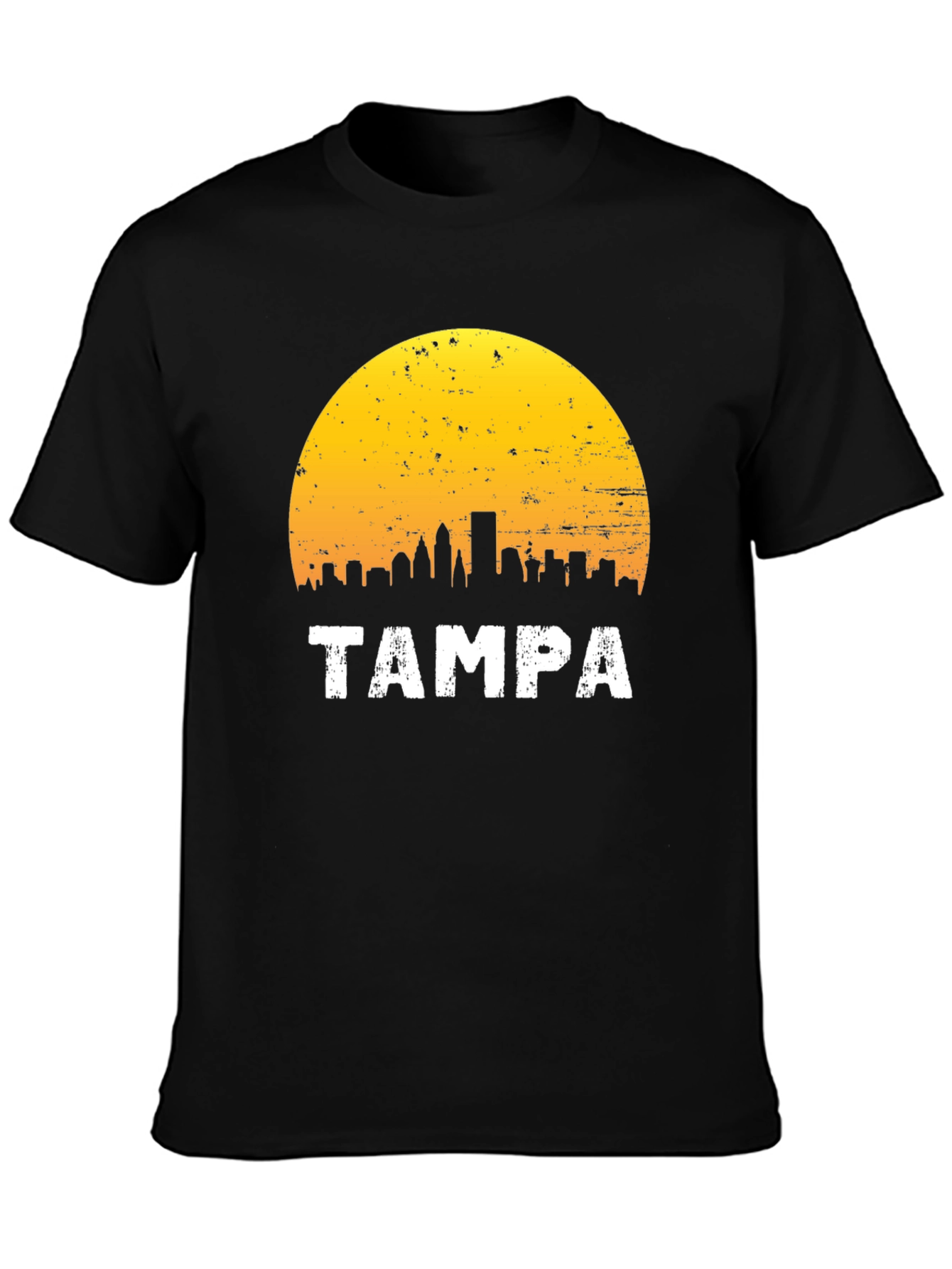Tampa Skyline Graphic T-Shirt - Retro City Tee