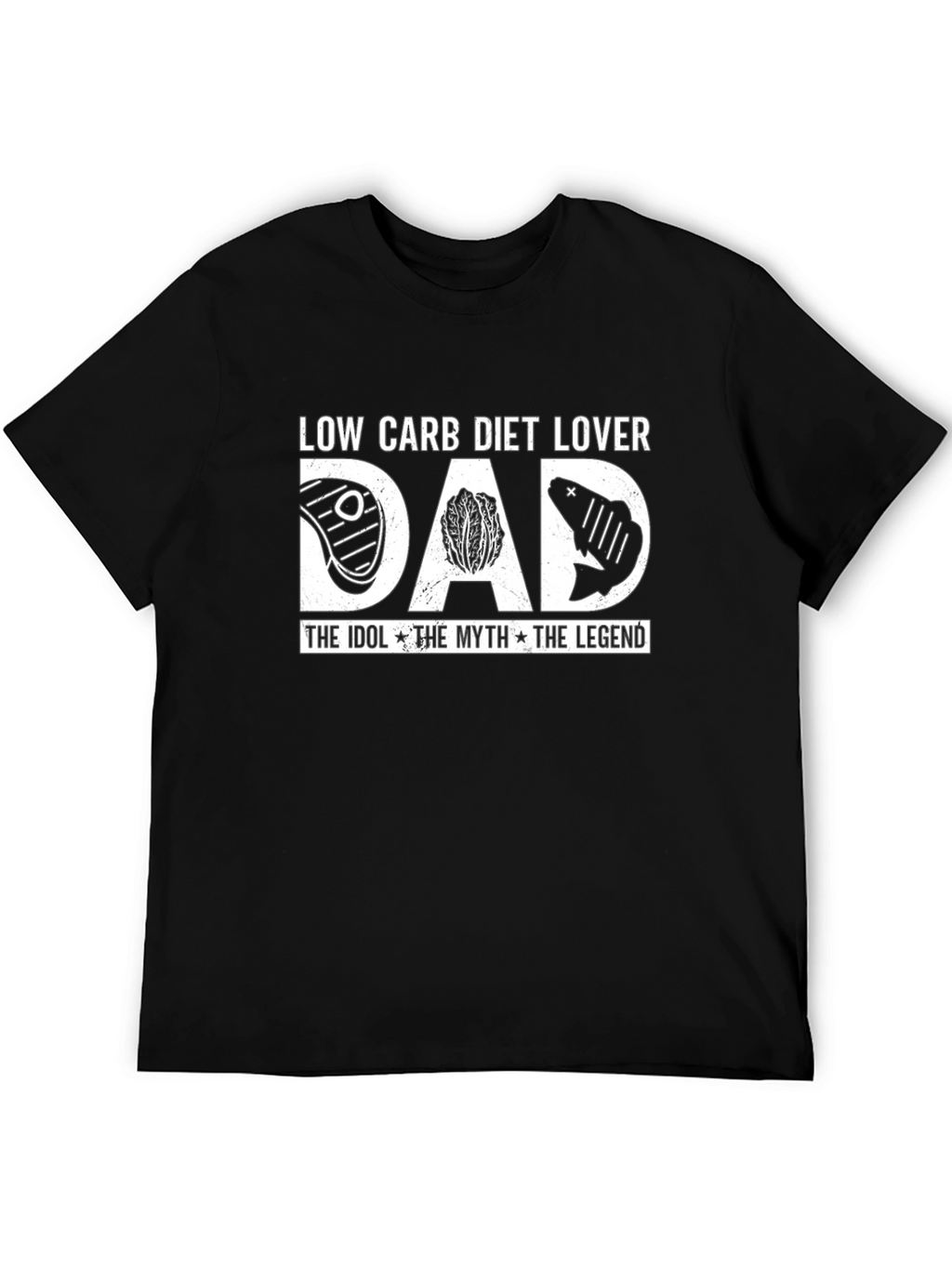 Low Carb Diet Lover Dad T-Shirt