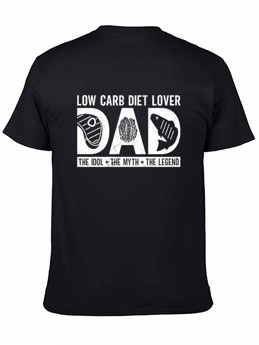 Low Carb Diet Lover Dad T-Shirt