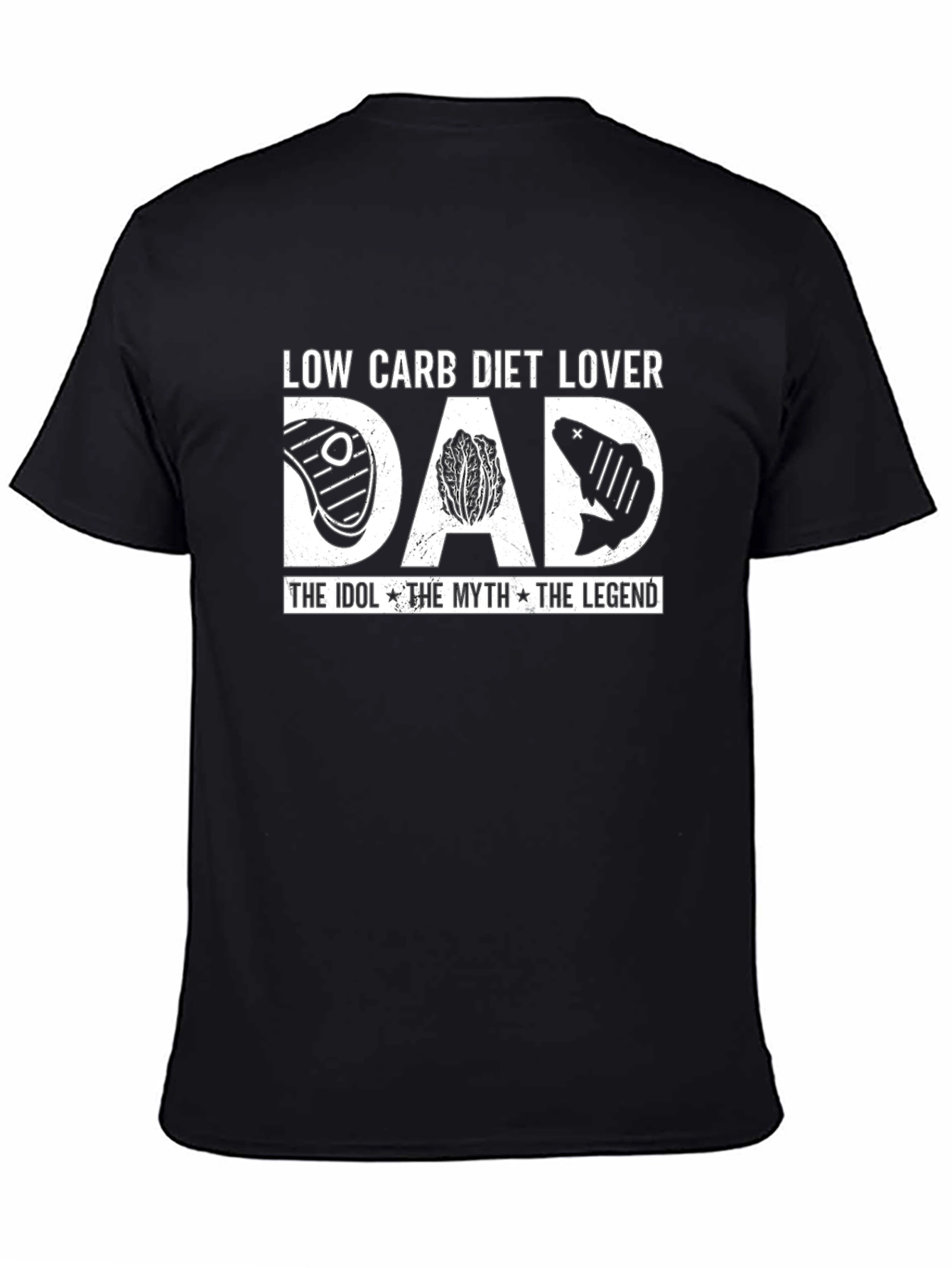 Low Carb Diet Lover Dad T-Shirt