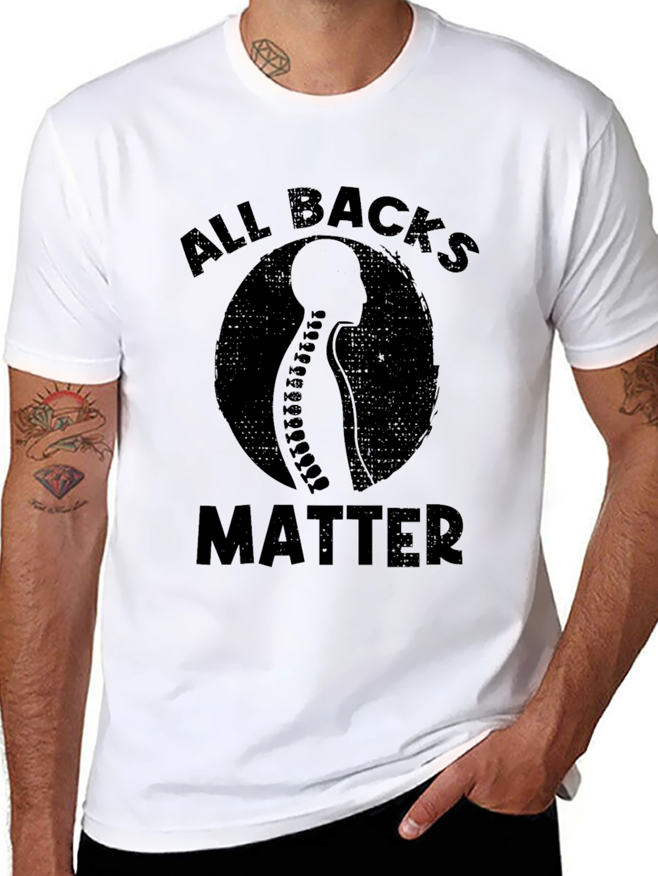 All Backs Matter Graphic Tee