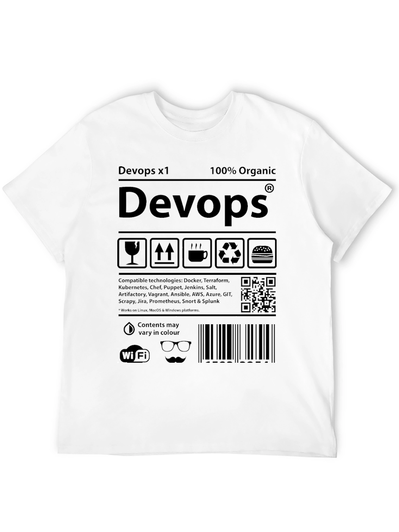 DevOps Organic T-Shirt - Developer Tech Tee