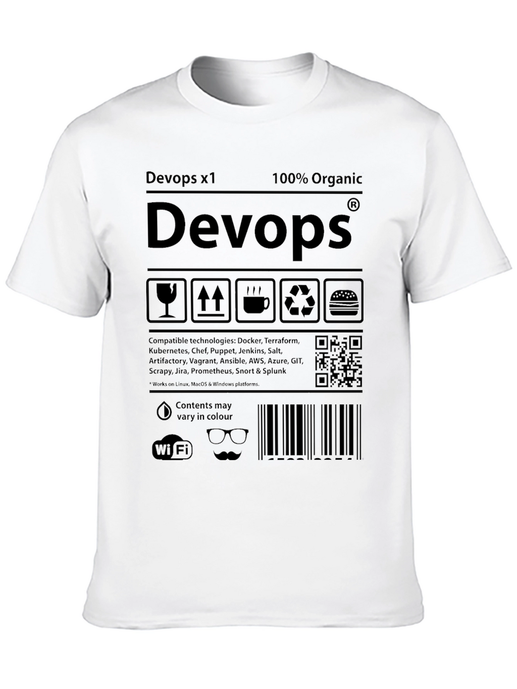 DevOps Organic T-Shirt - Developer Tech Tee