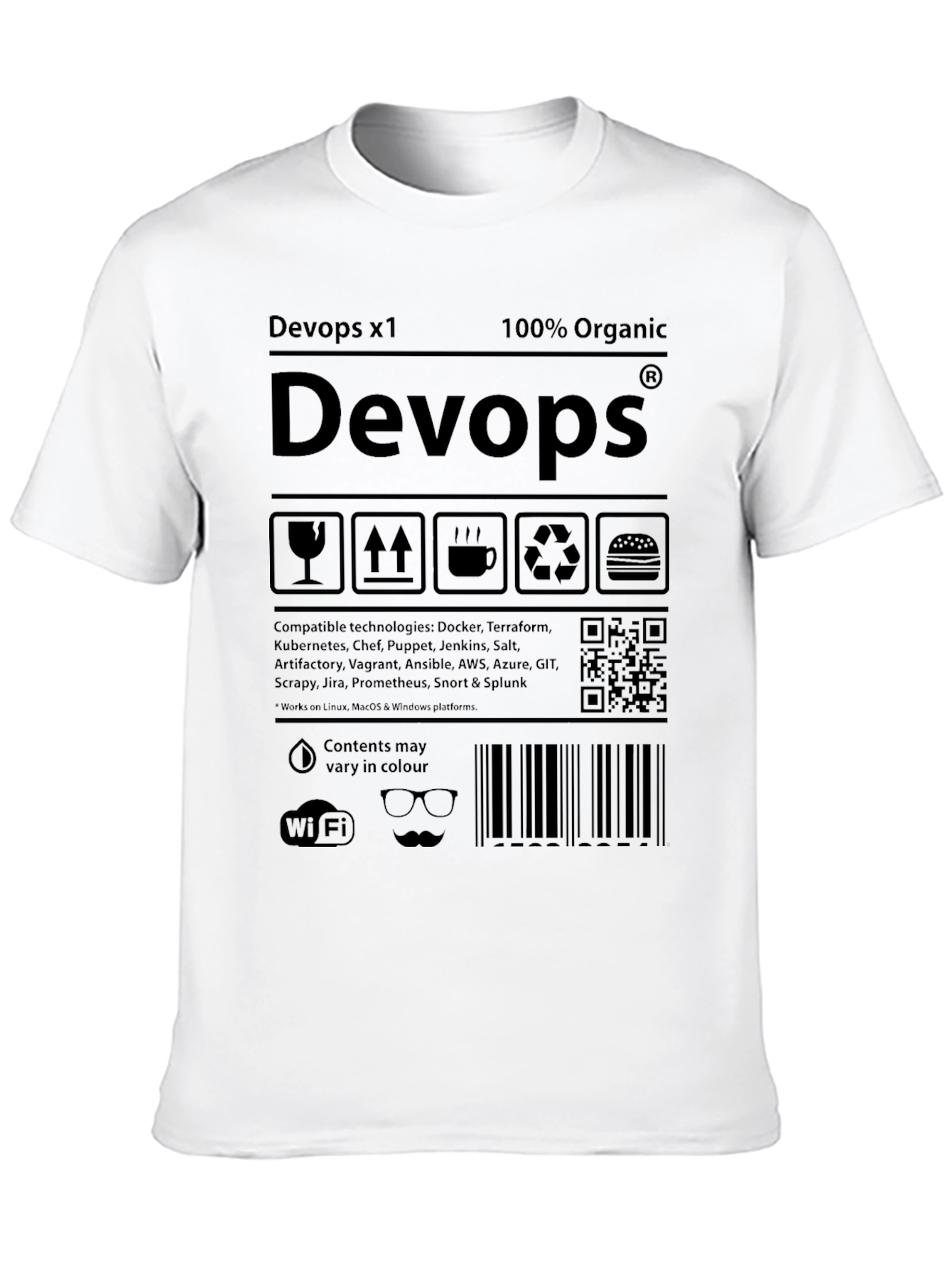 DevOps Organic T-Shirt - Developer Tech Tee