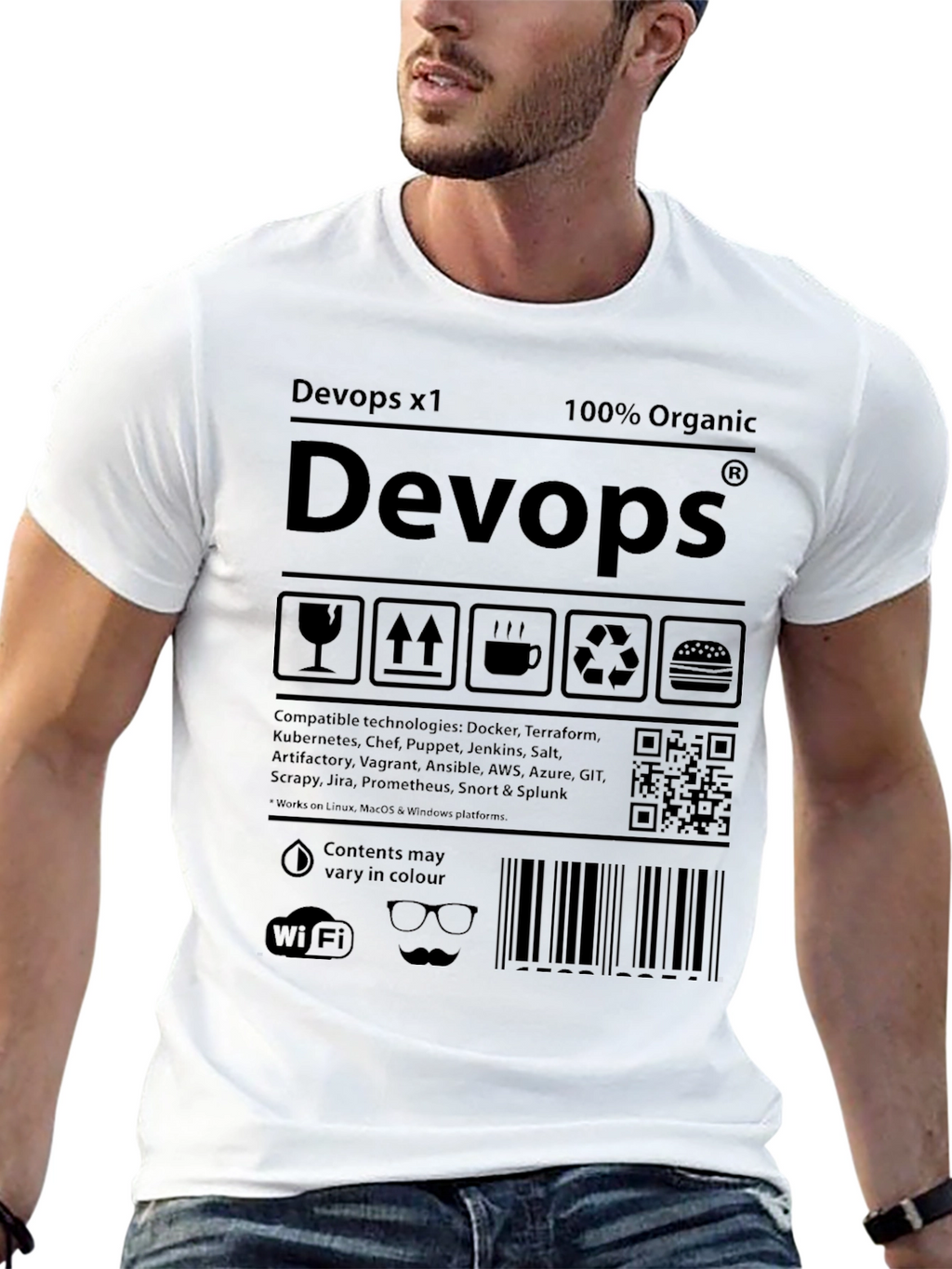 DevOps Organic T-Shirt - Developer Tech Tee