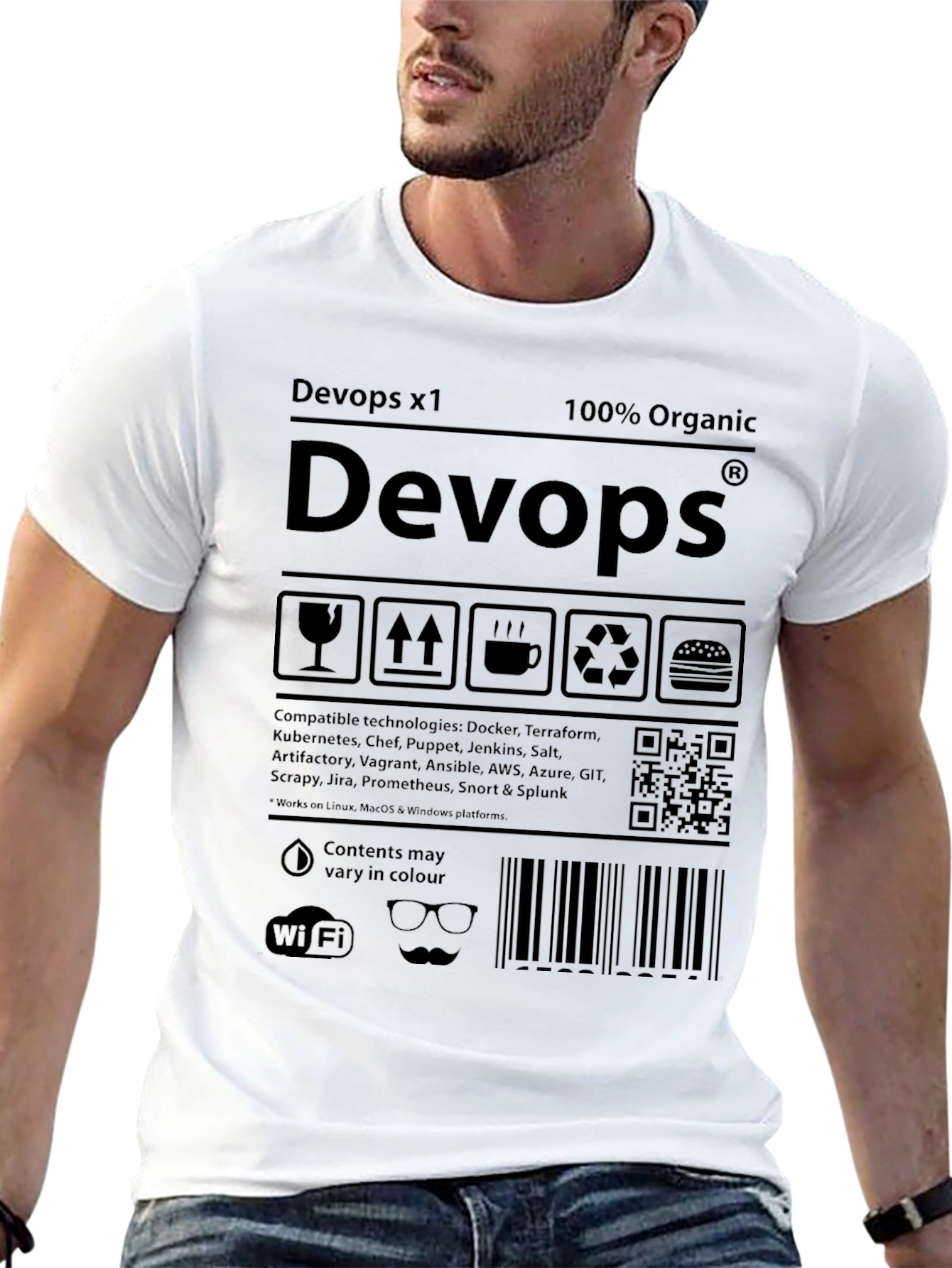 DevOps Organic T-Shirt - Developer Tech Tee