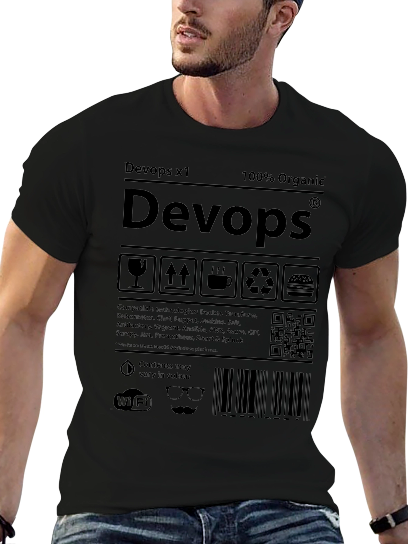 DevOps Organic T-Shirt - Developer Tech Tee