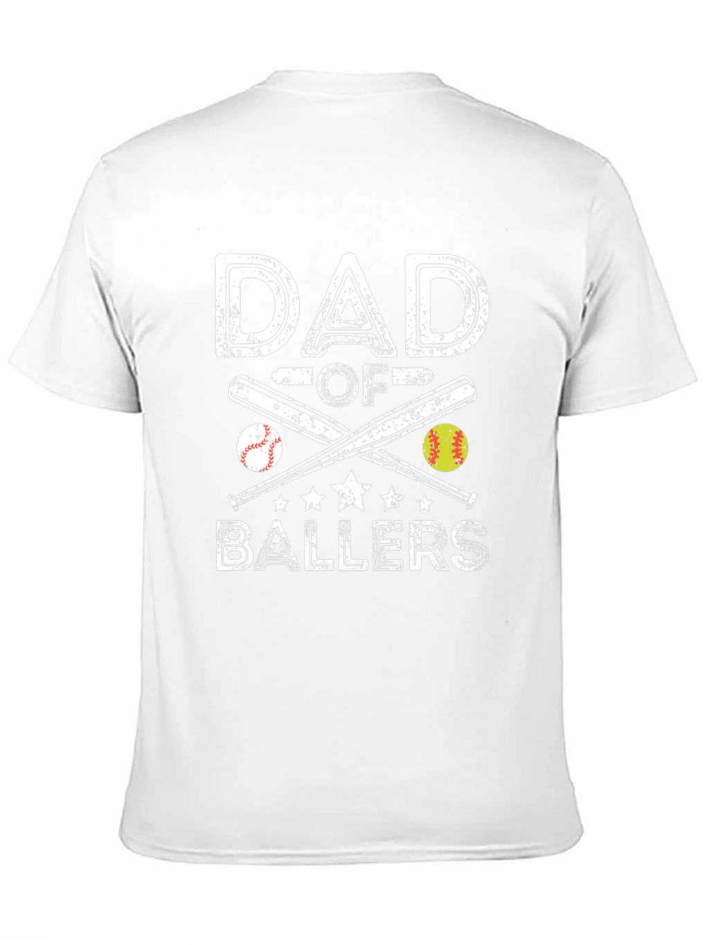 Dad of Ballers Graphic T-Shirt