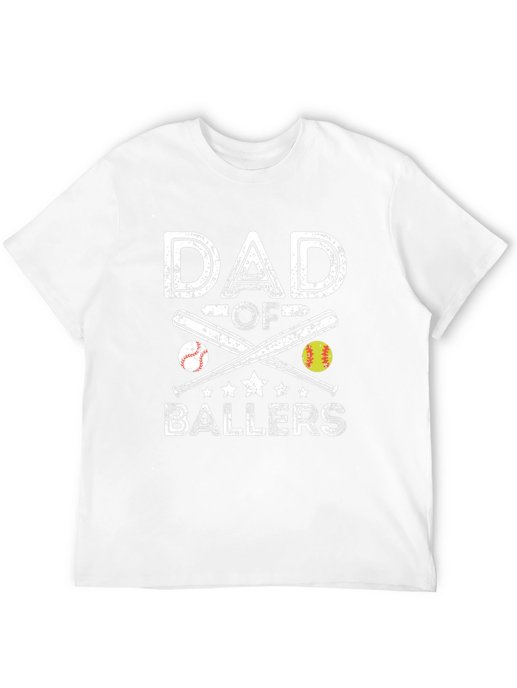 Dad of Ballers Graphic T-Shirt
