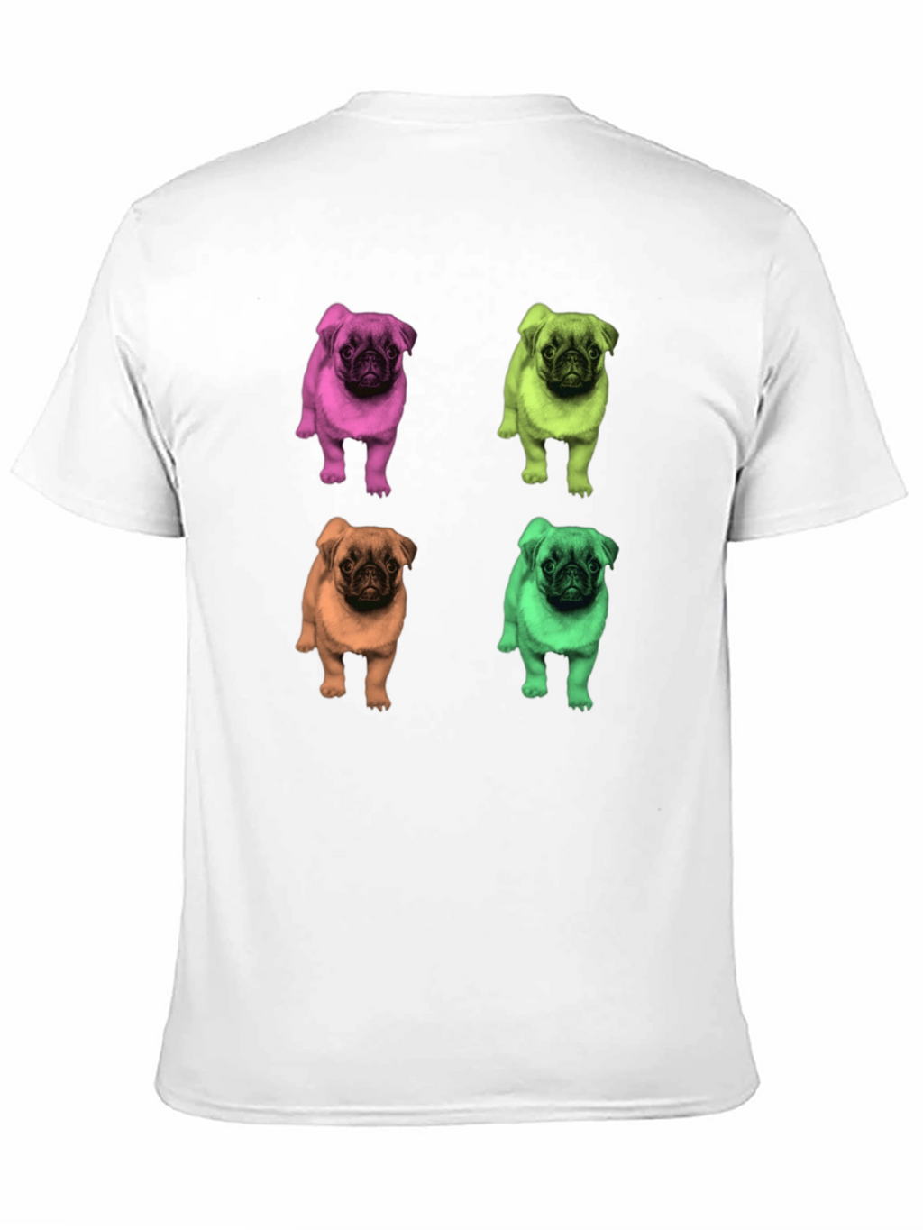 Pop Art Pug T-Shirt