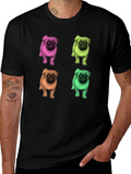 Pop Art Pug T-Shirt