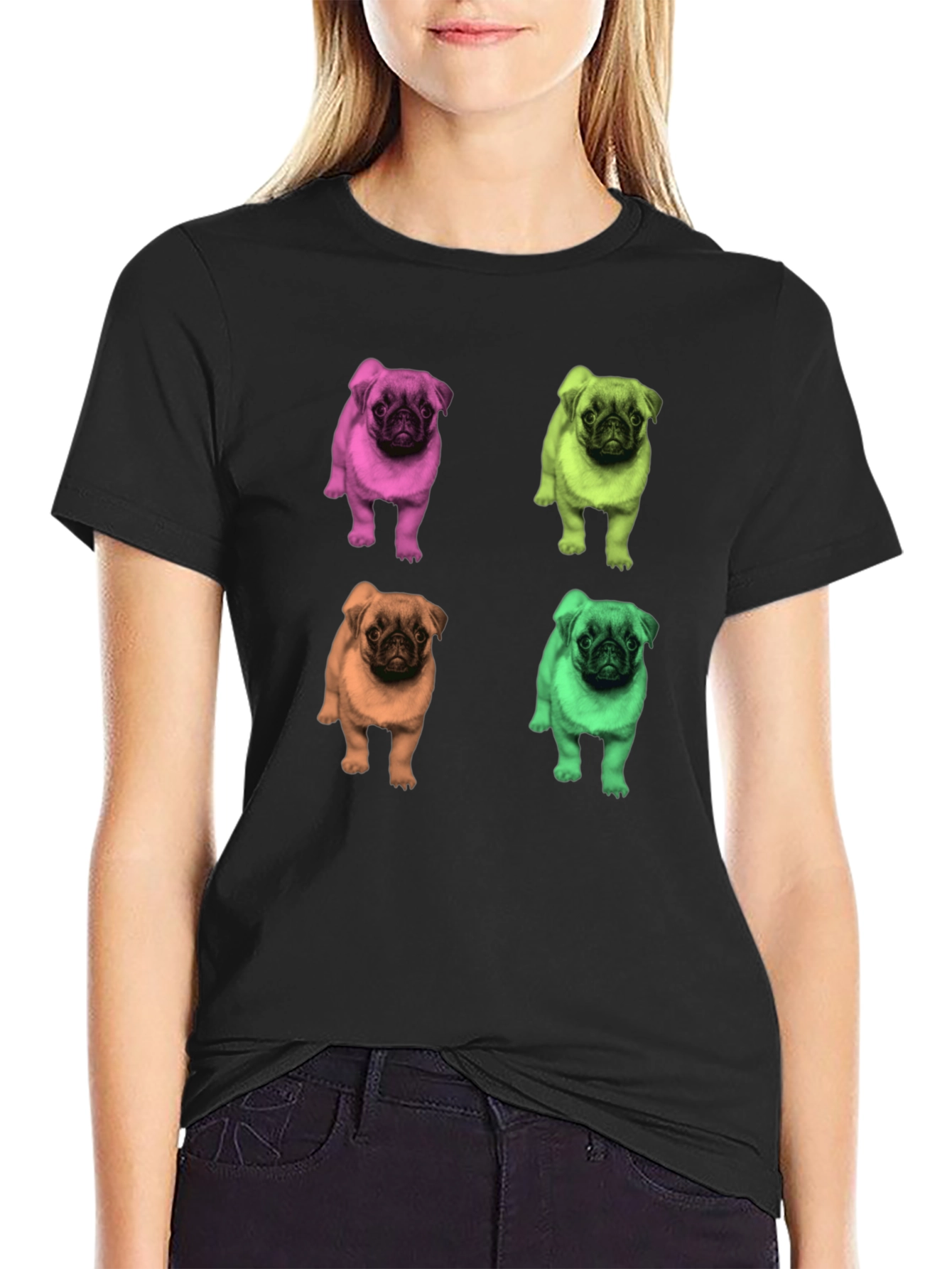 Pop Art Pug T-Shirt
