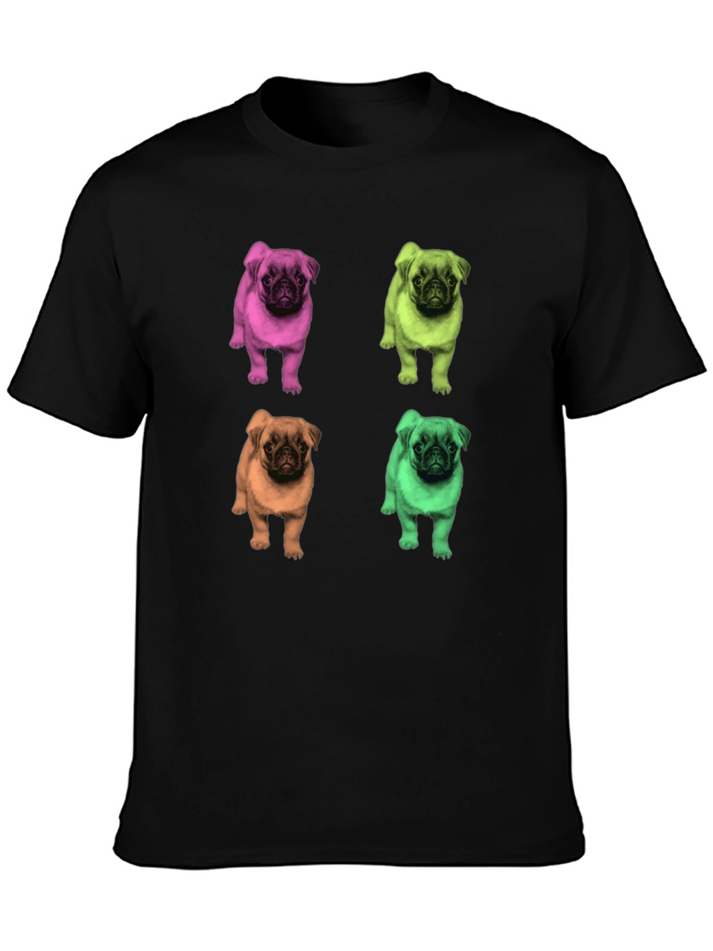 Pop Art Pug T-Shirt