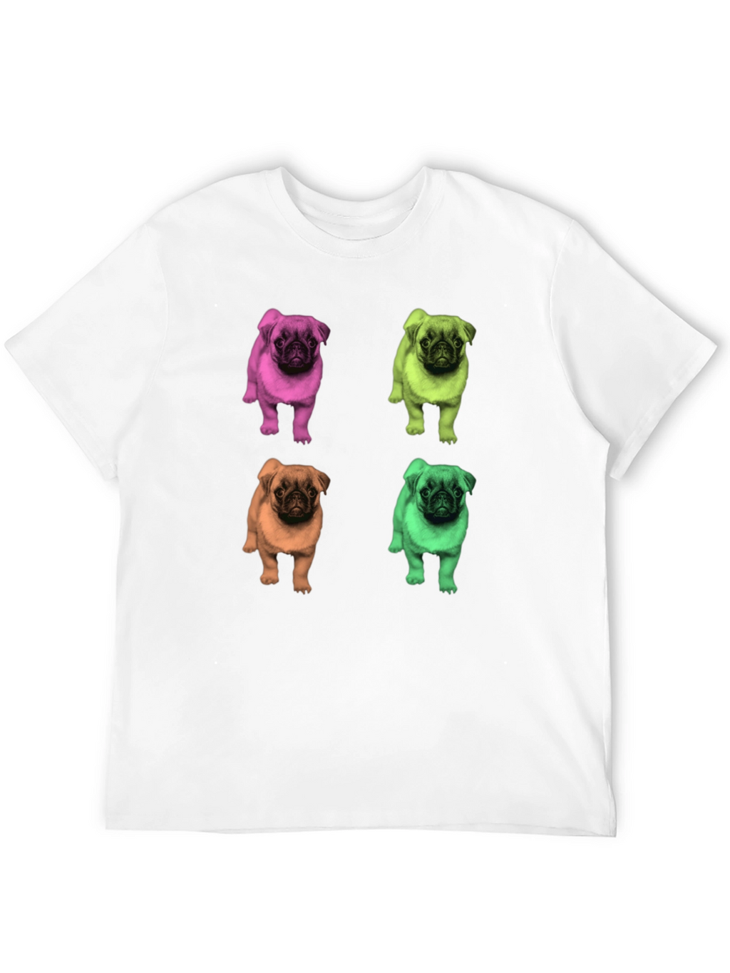 Pop Art Pug T-Shirt