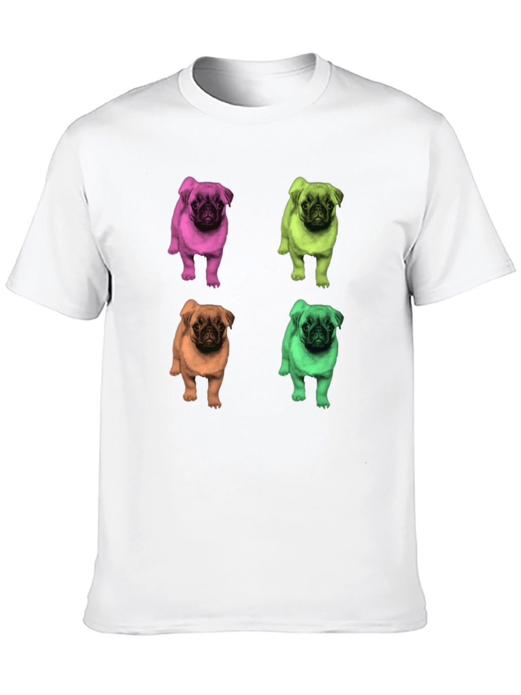 Pop Art Pug T-Shirt