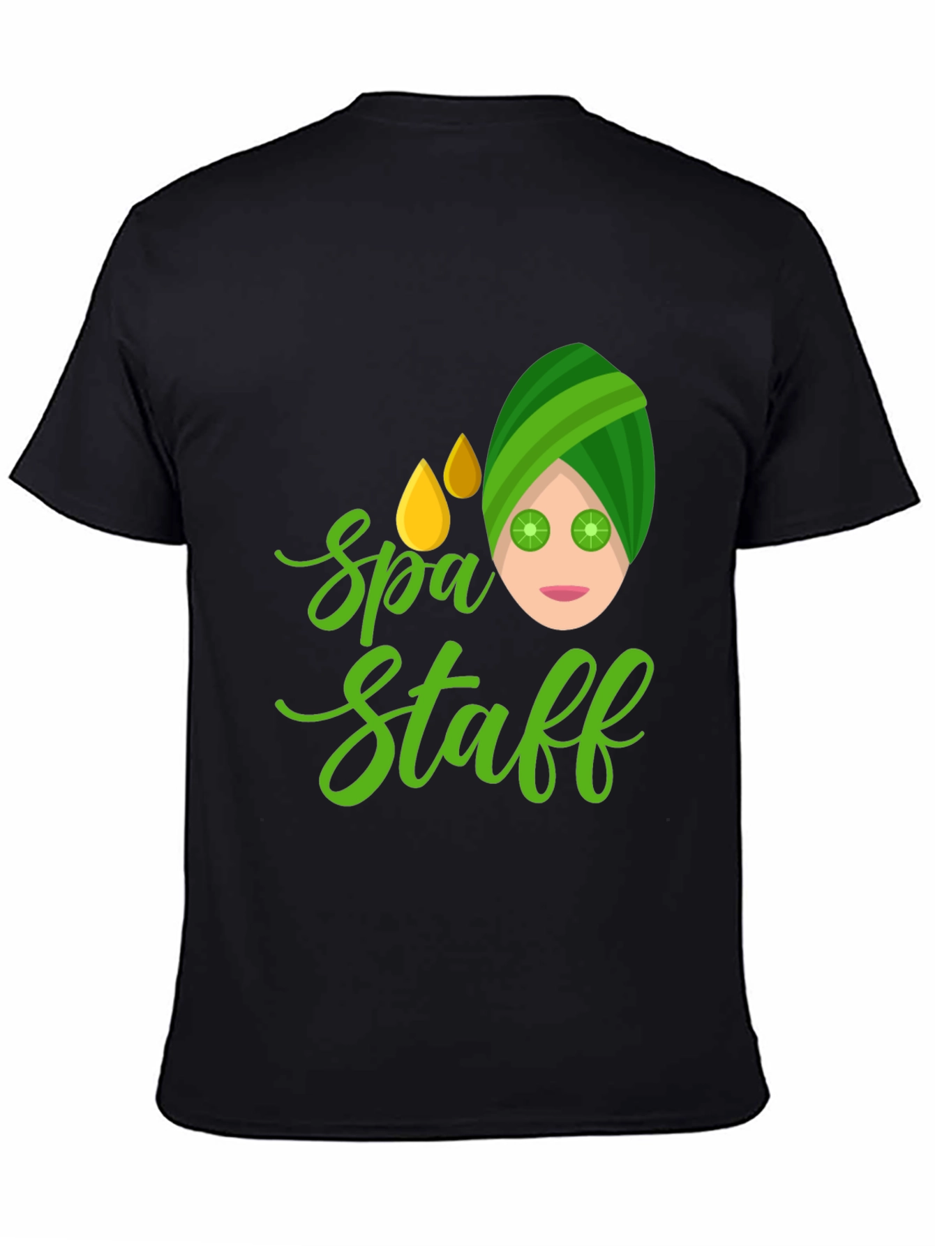 Spa Staff T-Shirt - Relax & Rejuvenate
