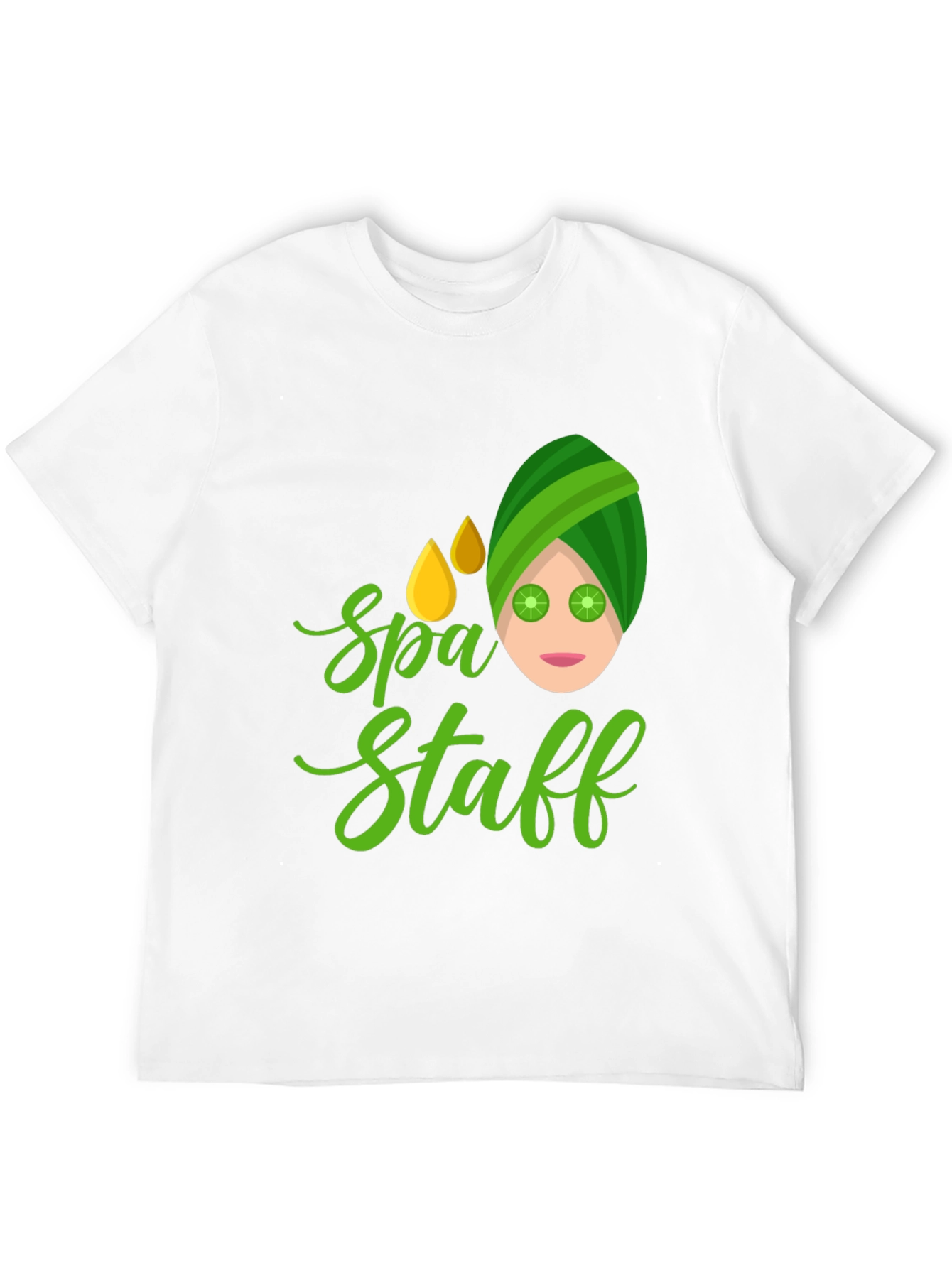 Spa Staff T-Shirt - Relax & Rejuvenate