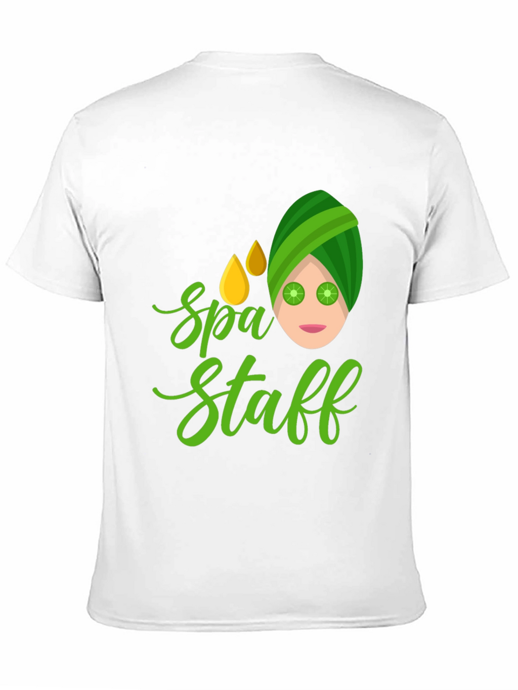 Spa Staff T-Shirt - Relax & Rejuvenate