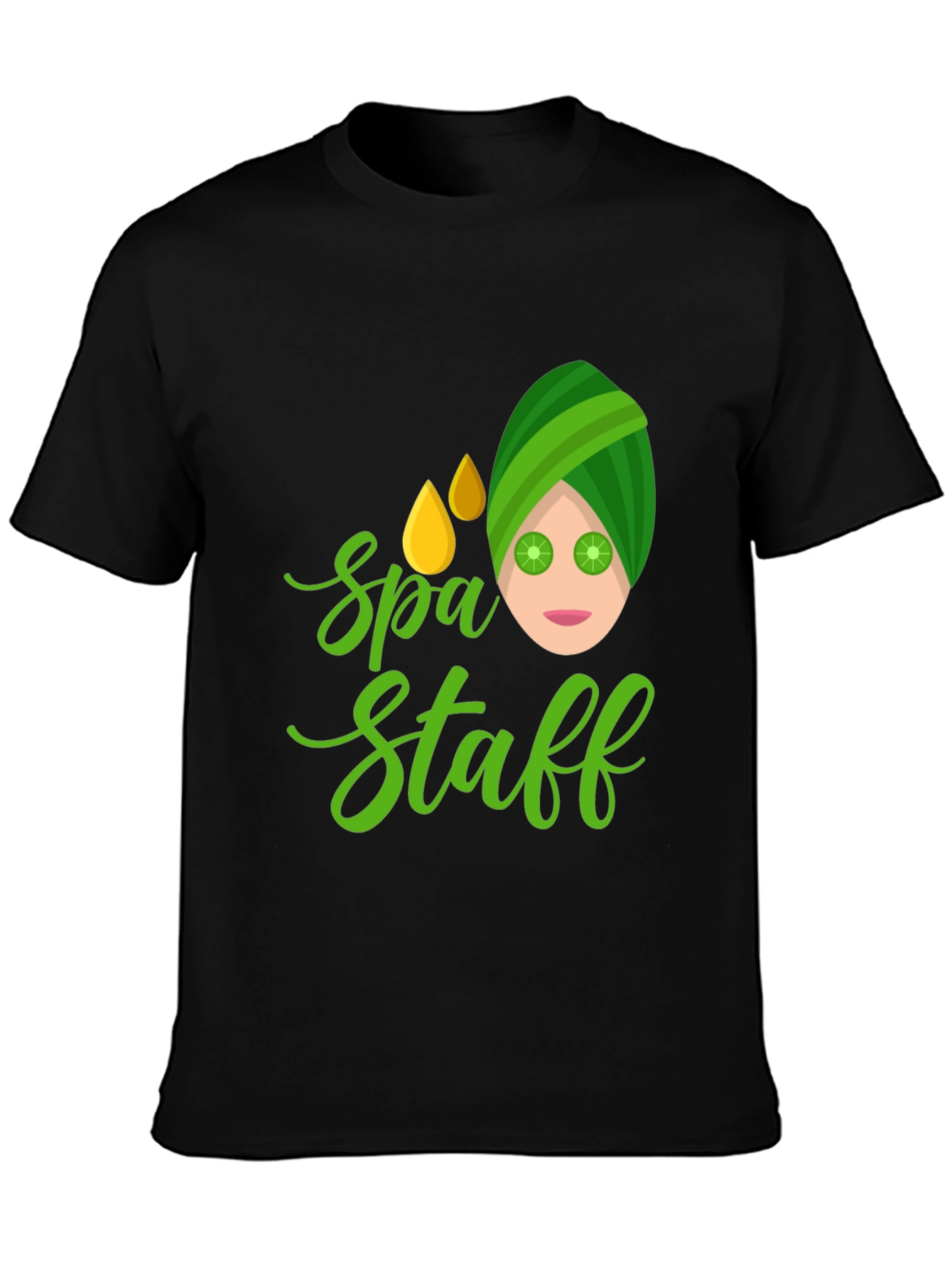 Spa Staff T-Shirt - Relax & Rejuvenate