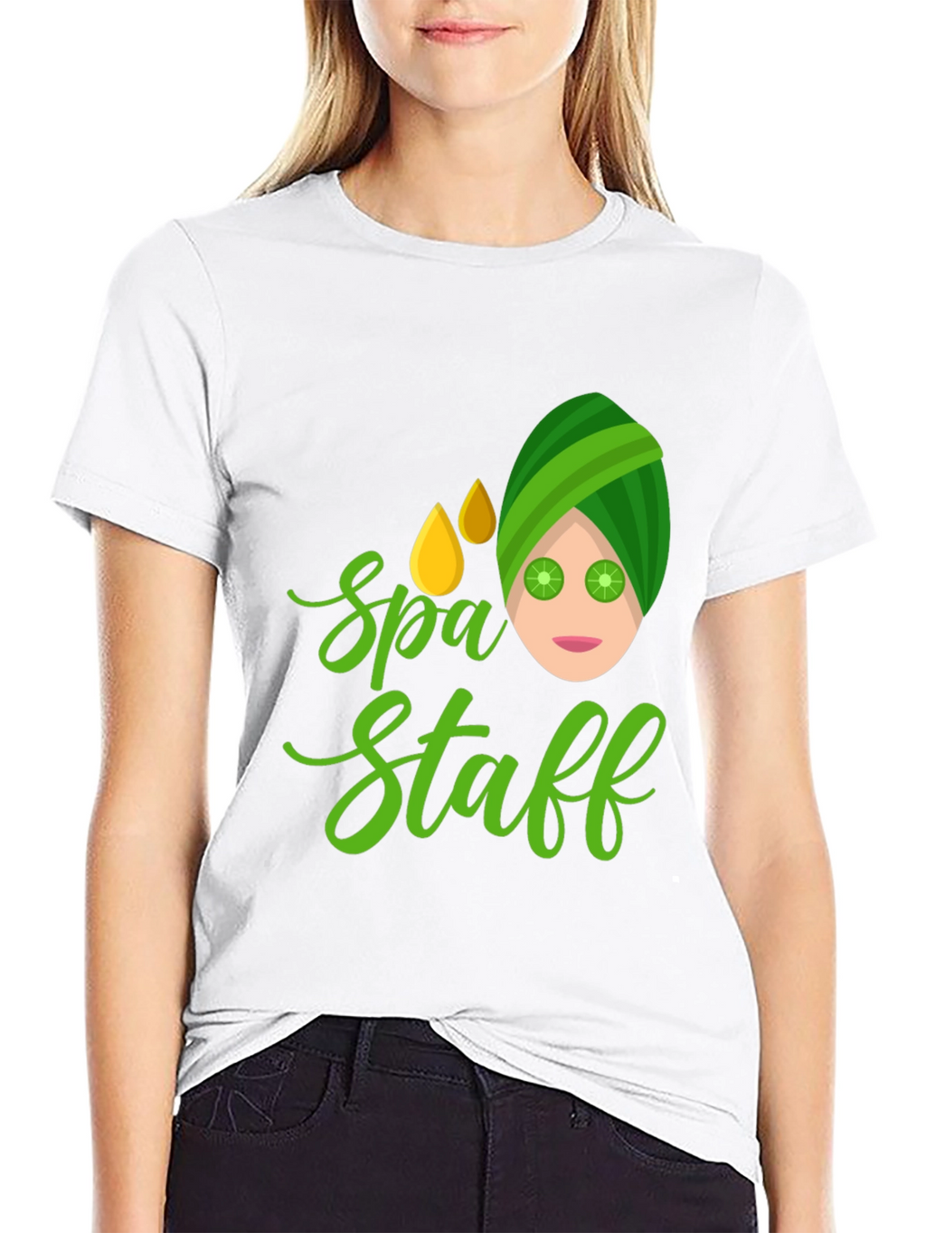 Spa Staff T-Shirt - Relax & Rejuvenate