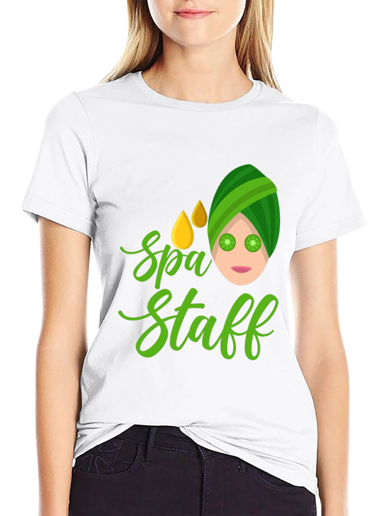 Spa Staff T-Shirt - Relax & Rejuvenate