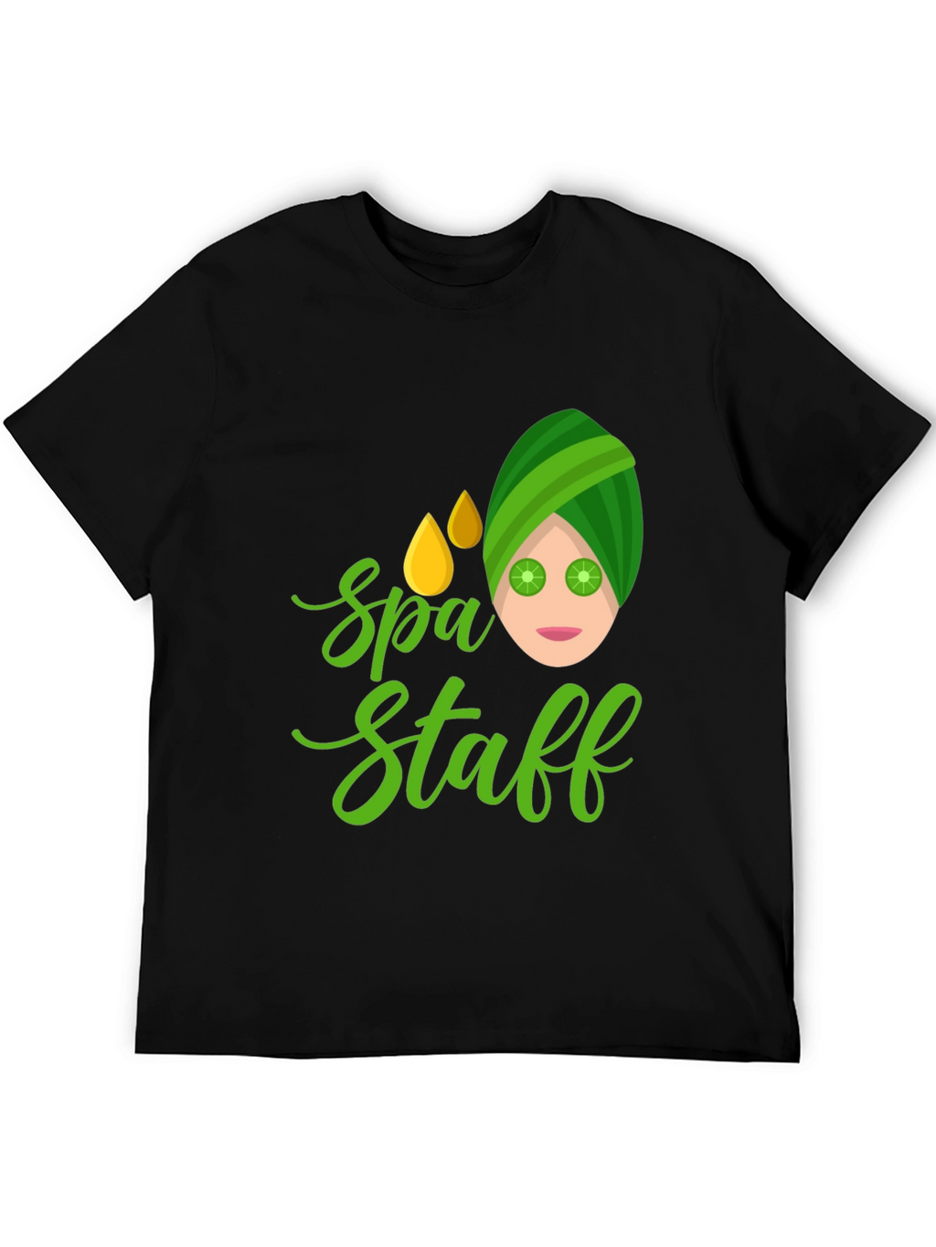 Spa Staff T-Shirt - Relax & Rejuvenate