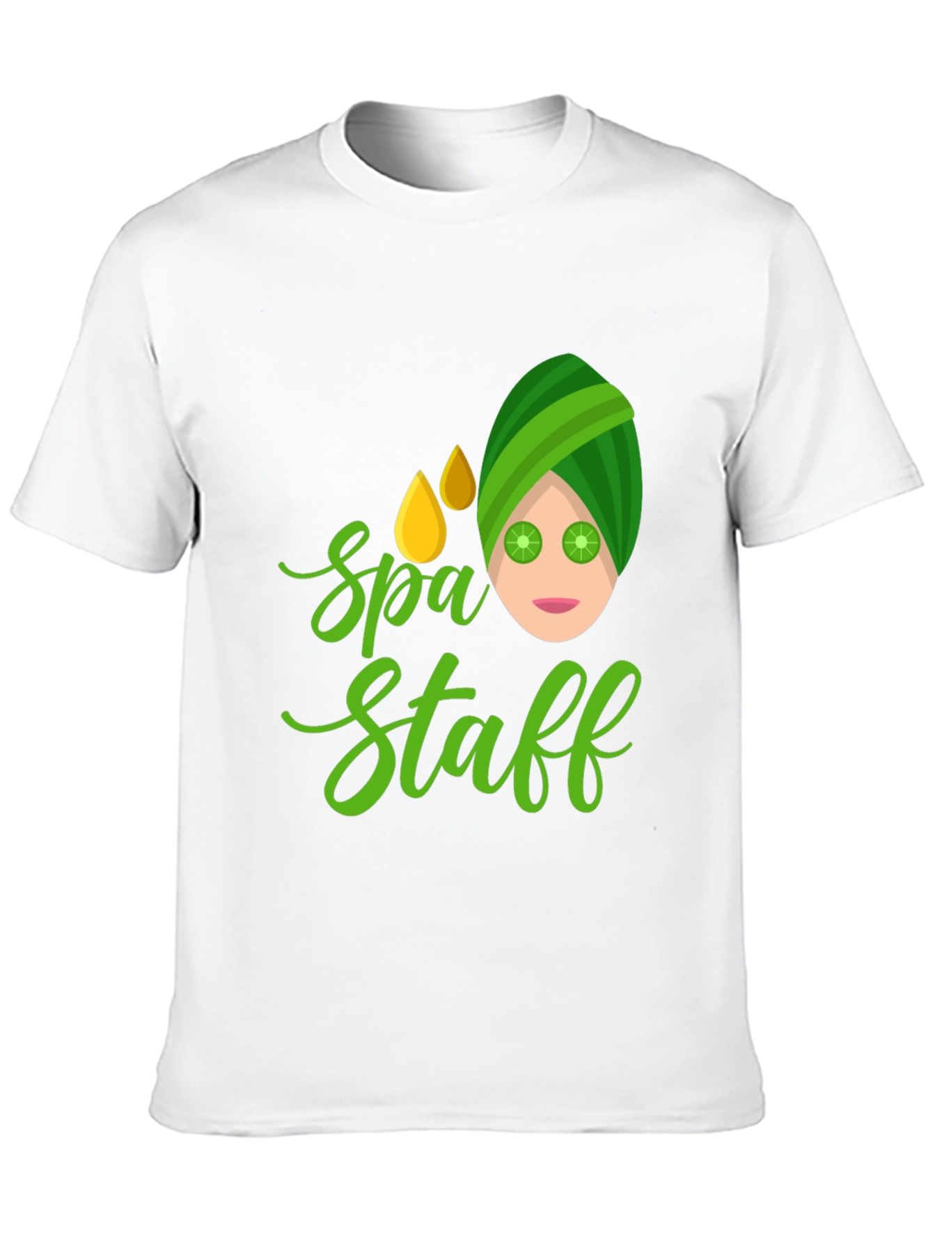Spa Staff T-Shirt - Relax & Rejuvenate
