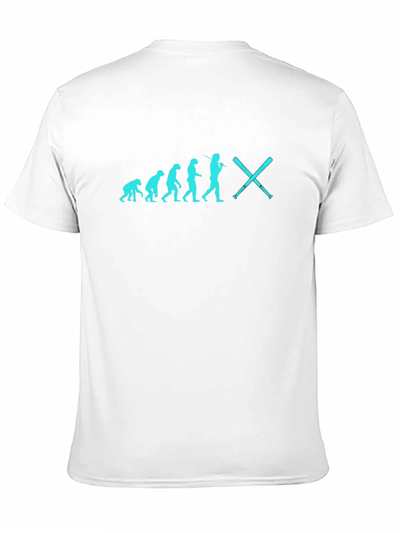 Baseball Evolution T-Shirt - Funny Novelty Tee