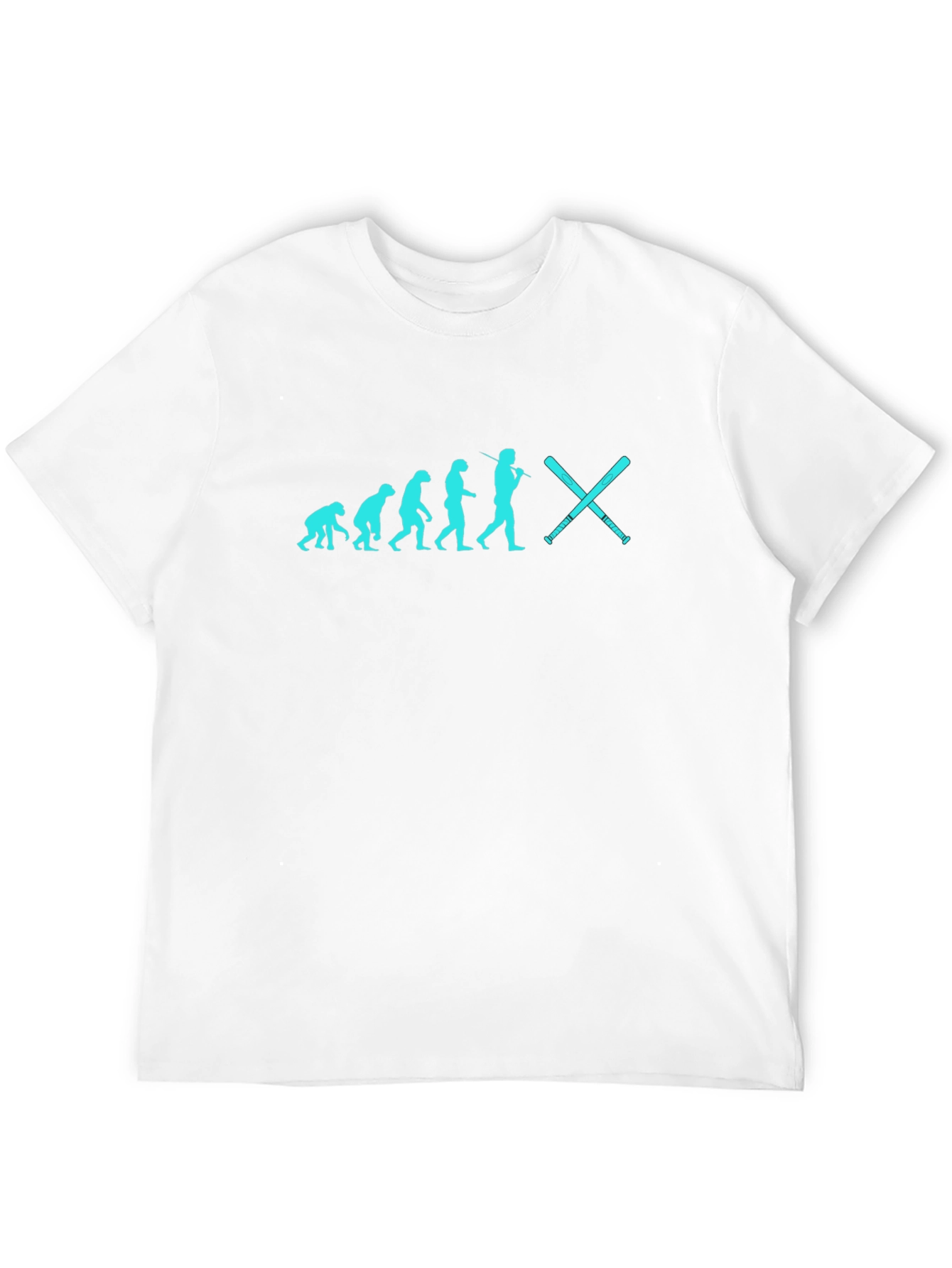 Baseball Evolution T-Shirt - Funny Novelty Tee