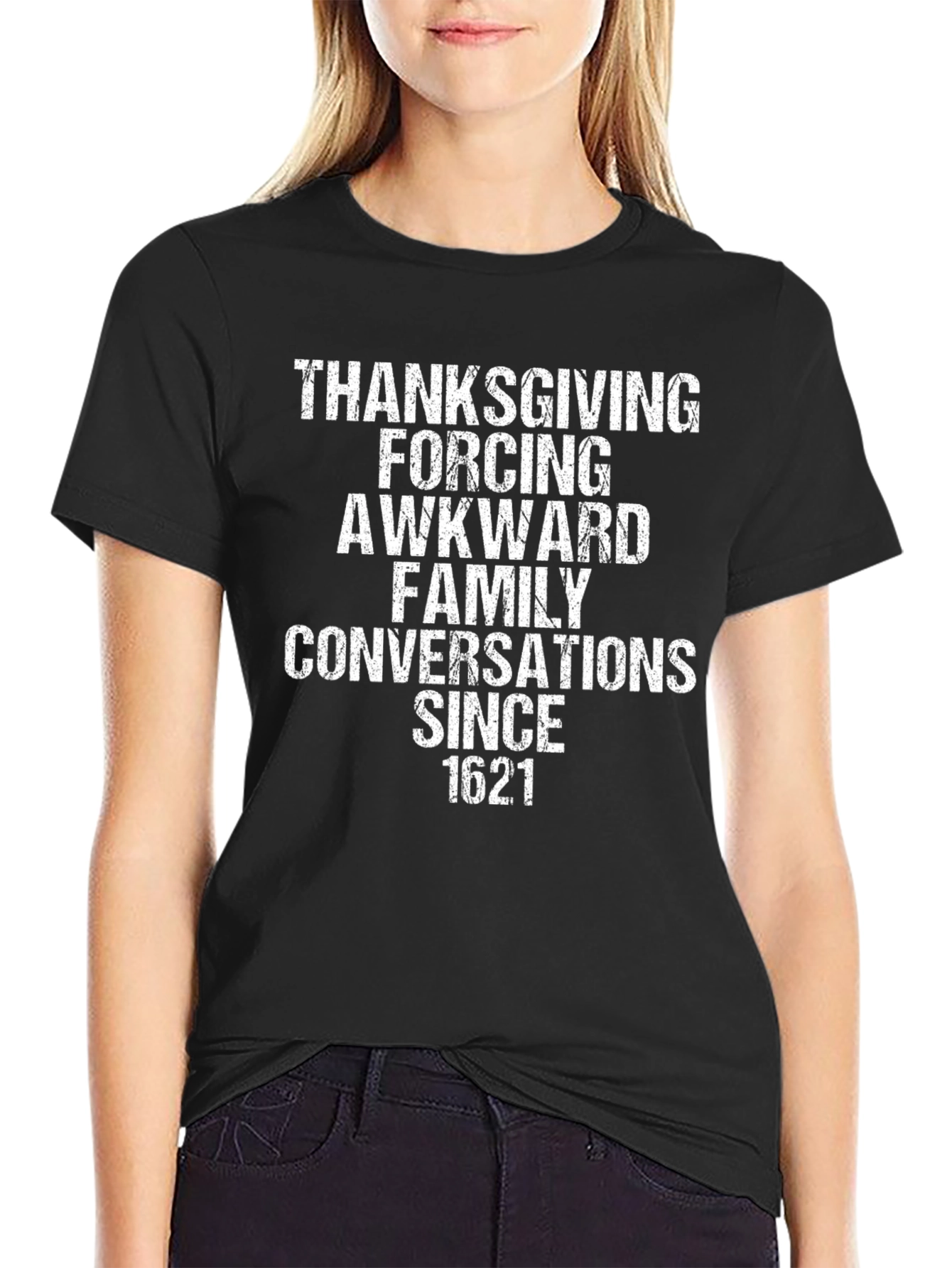 Thanksgiving Awkward Family Conversations T-Shirt