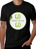 Go Vegetarian Graphic T-Shirt