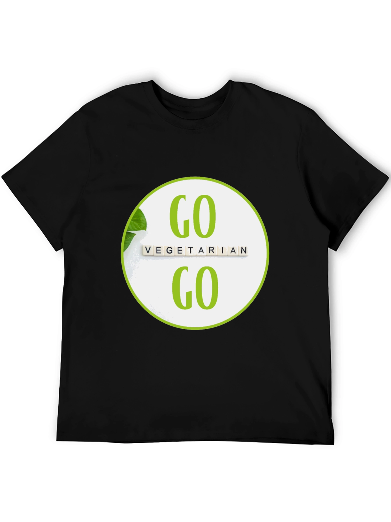 Go Vegetarian Graphic T-Shirt