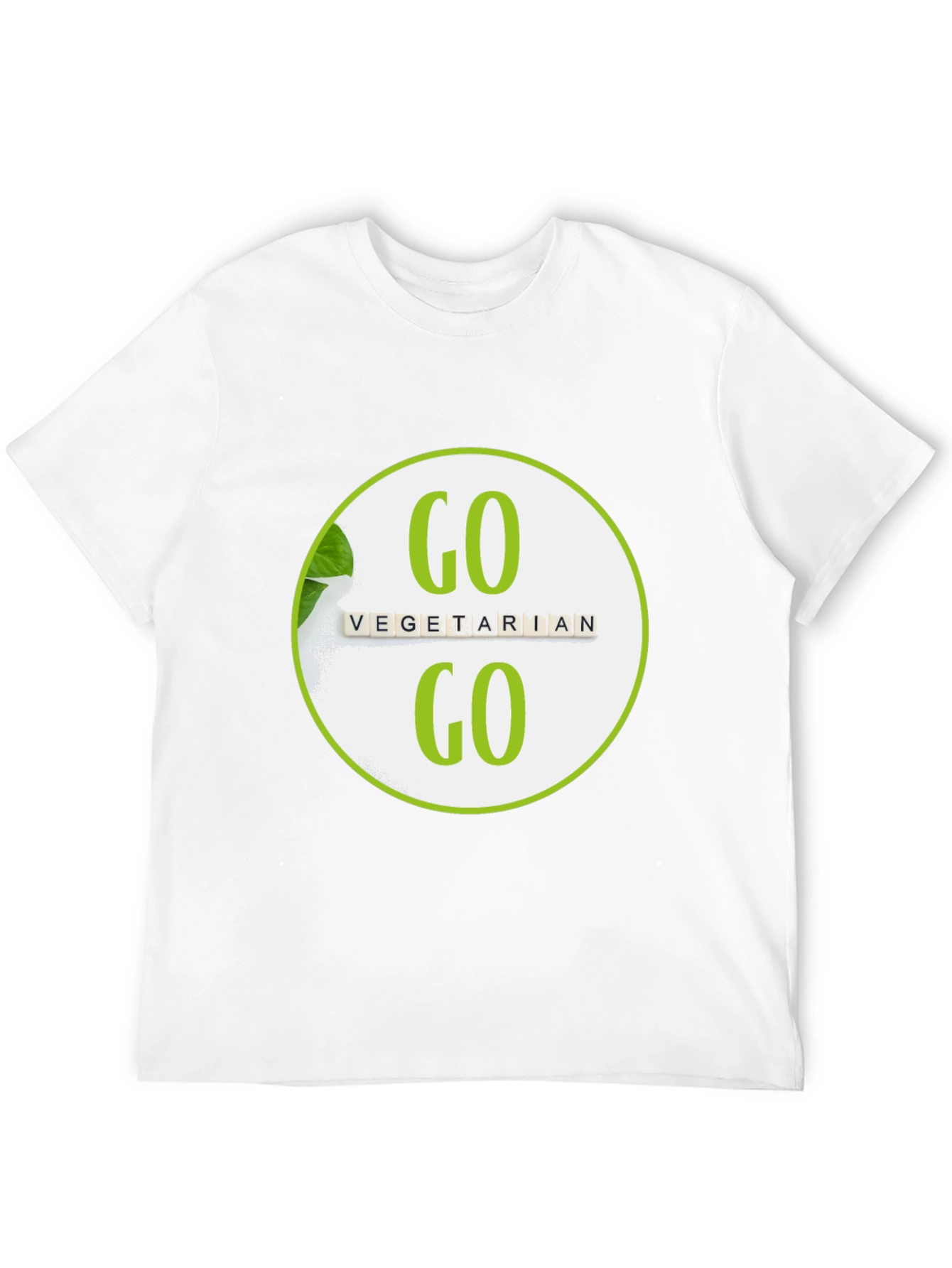 Go Vegetarian Graphic T-Shirt