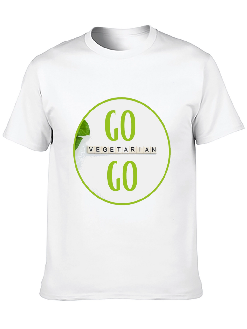 Go Vegetarian Graphic T-Shirt