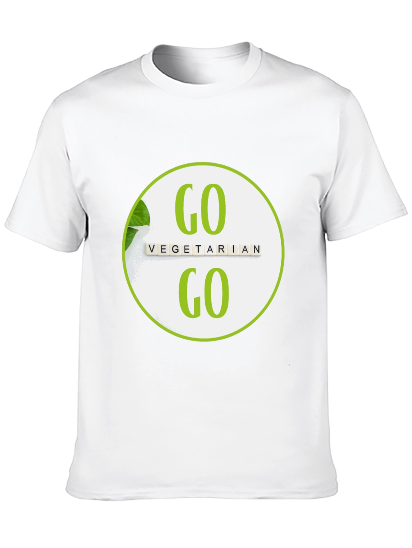 Go Vegetarian Graphic T-Shirt
