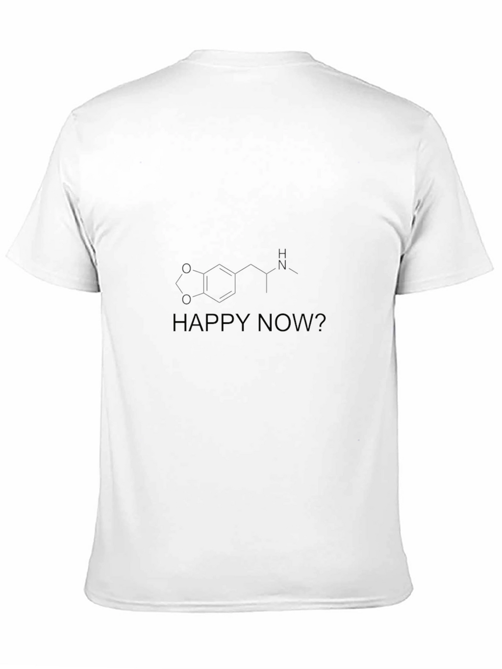 Happy Now? Graphic Tee - Black T-Shirt