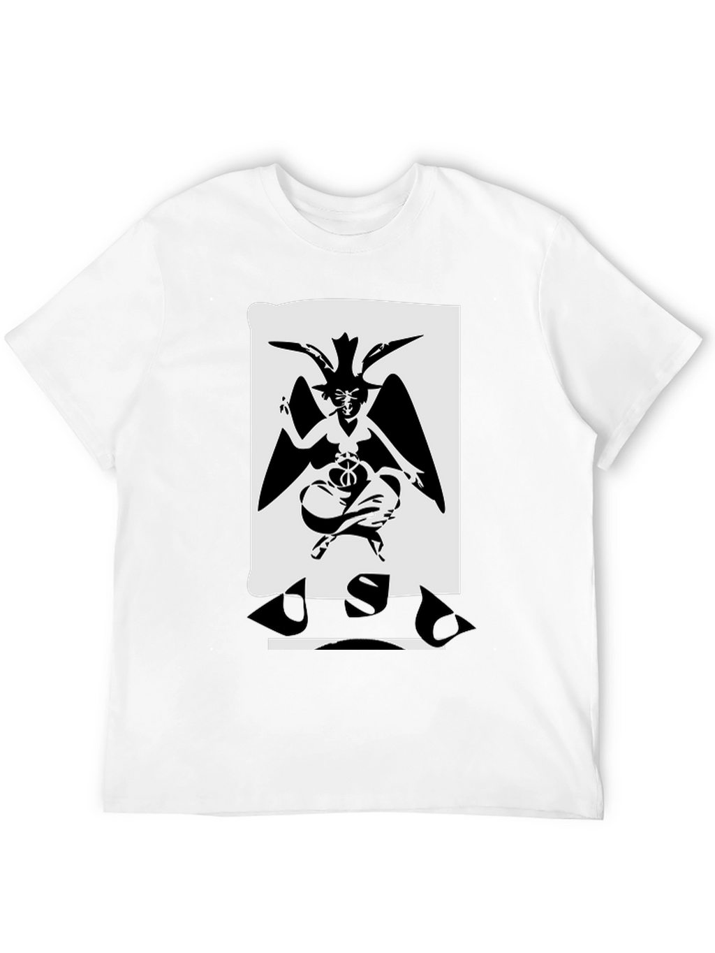 Baphomet Graphic T-Shirt - Black