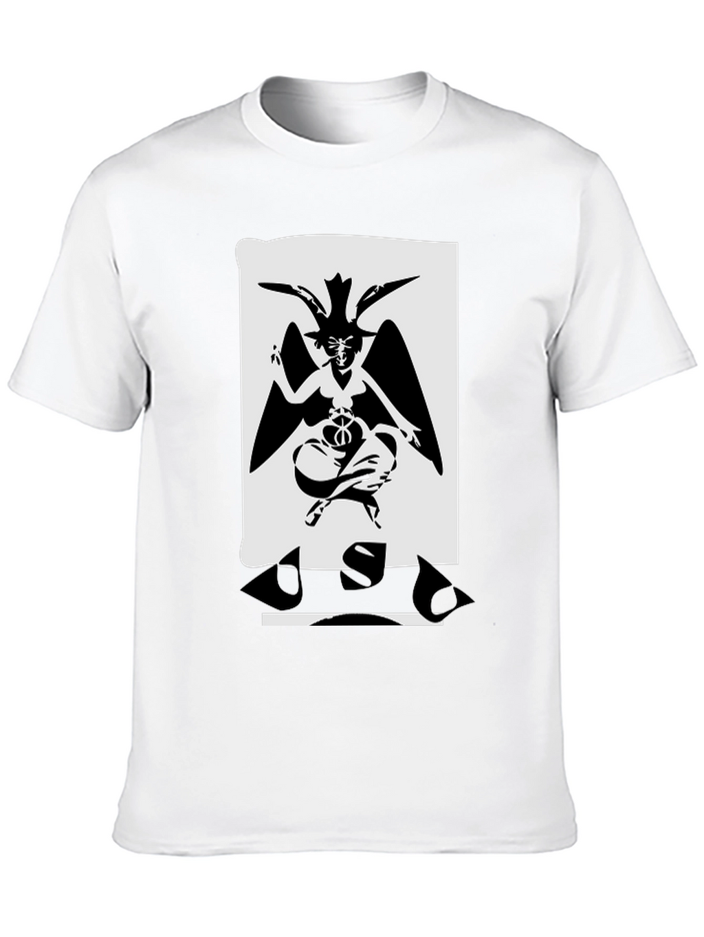 Baphomet Graphic T-Shirt - Black