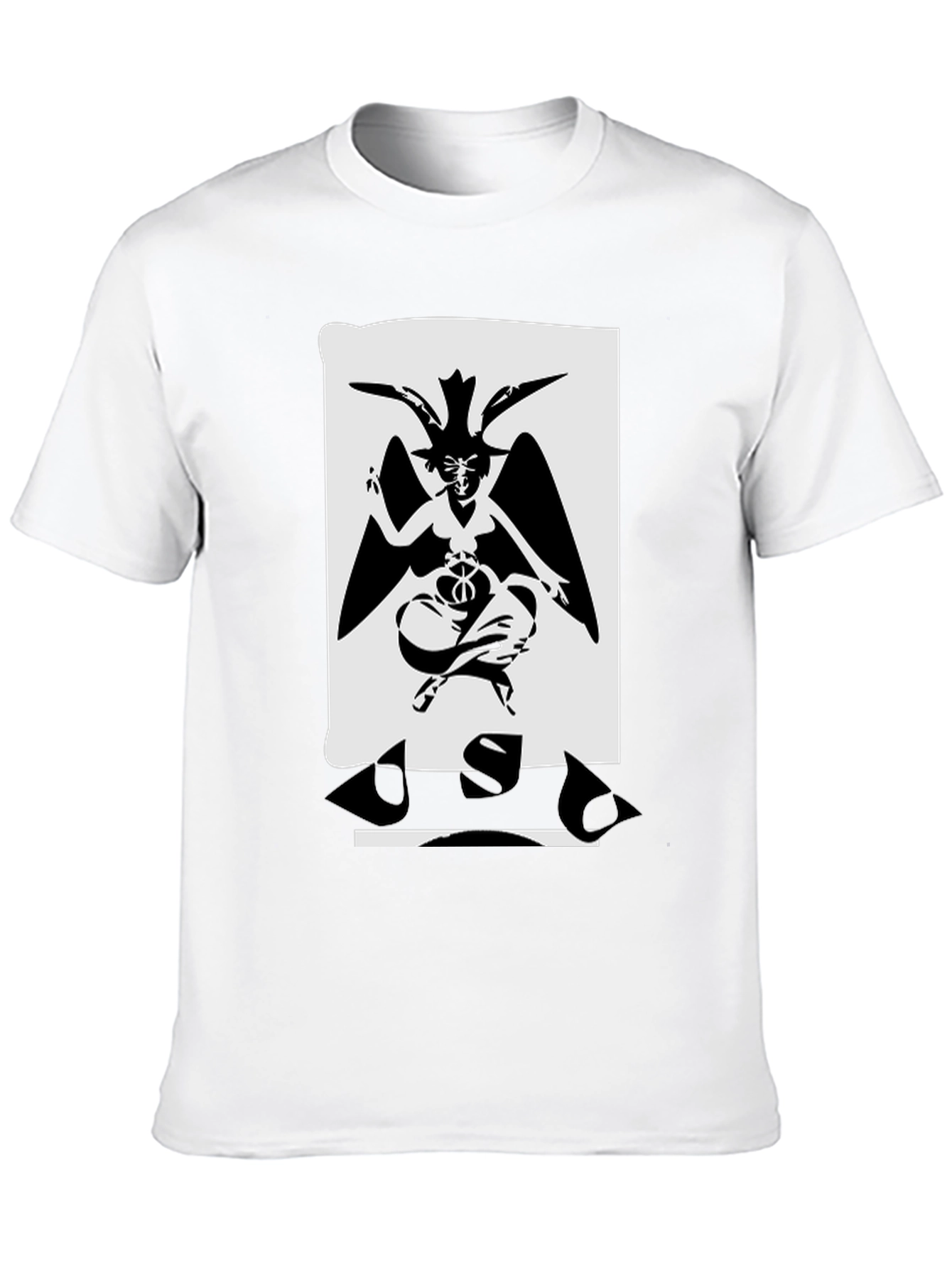 Baphomet Graphic T-Shirt - Black