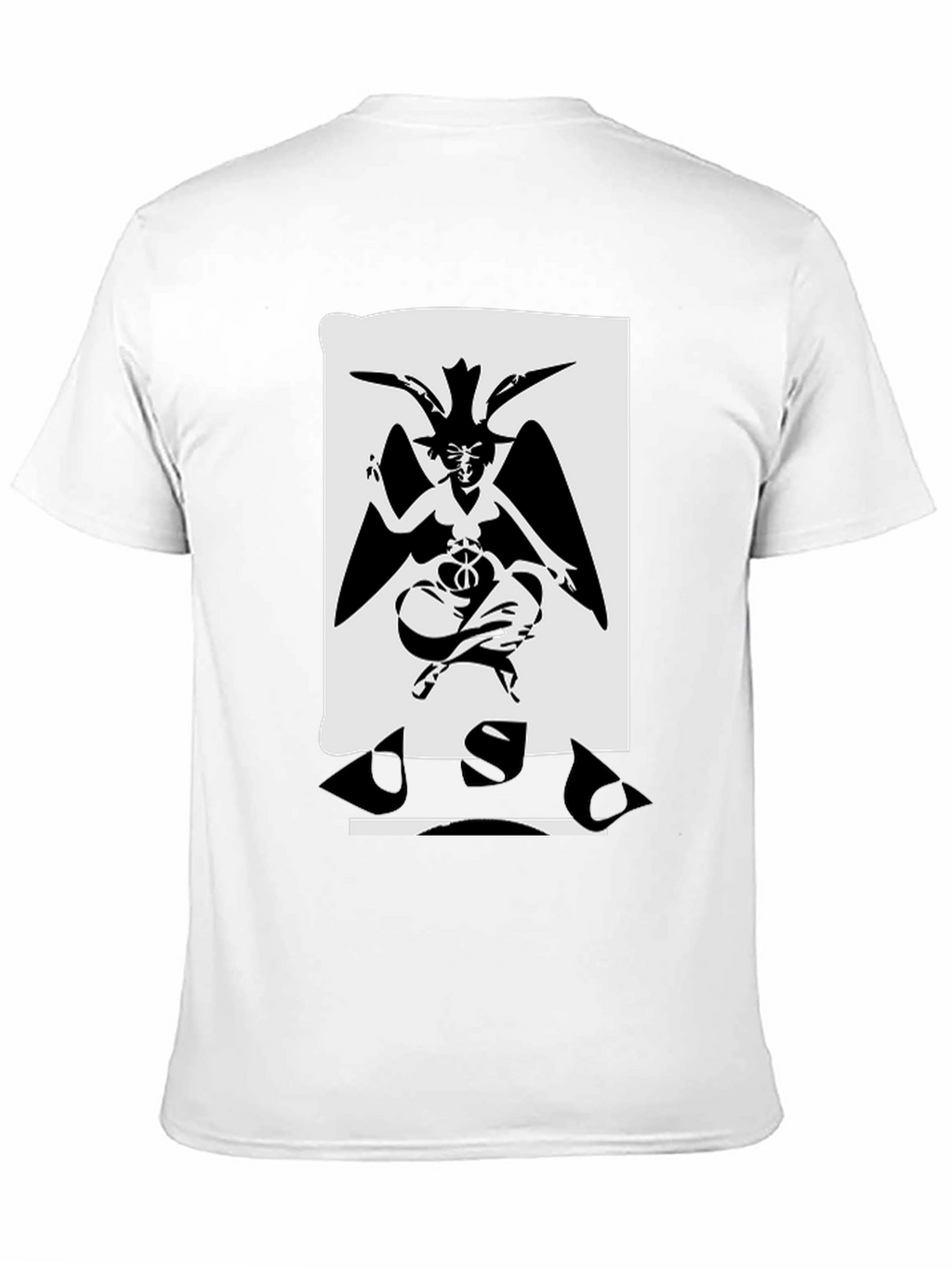 Baphomet Graphic T-Shirt - Black
