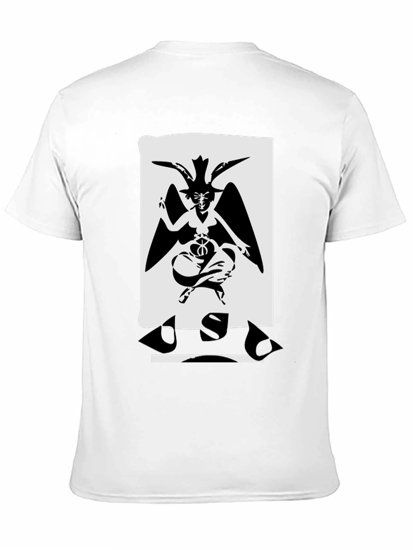 Baphomet Graphic T-Shirt - Black