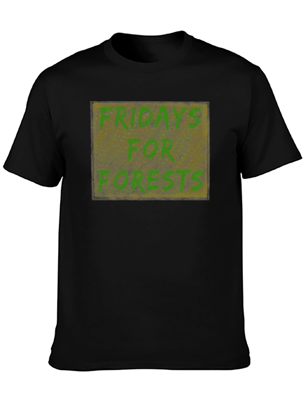 Fridays for Forests Graphic T-Shirt - Black