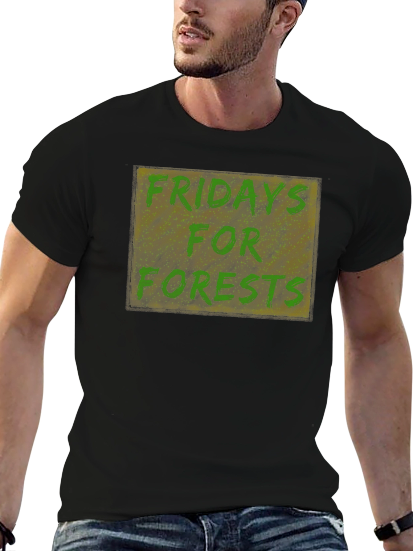 Fridays for Forests Graphic T-Shirt - Black