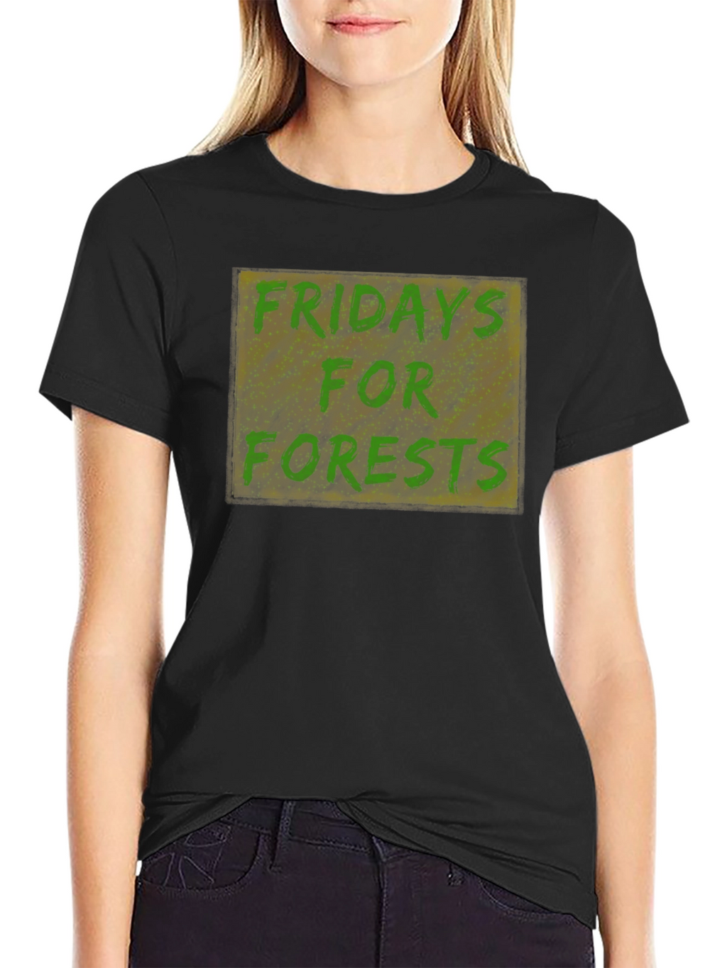 Fridays for Forests Graphic T-Shirt - Black