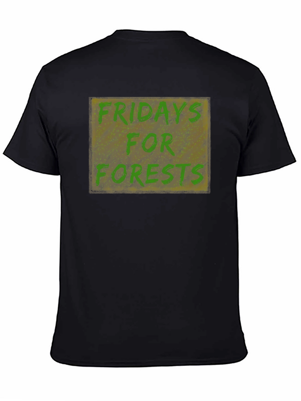 Fridays for Forests Graphic T-Shirt - Black