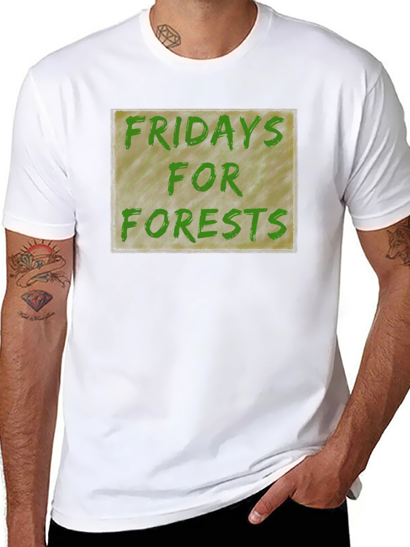 Fridays for Forests Graphic T-Shirt - Black