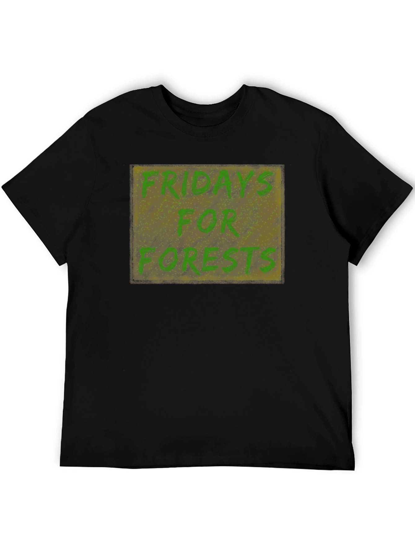 Fridays for Forests Graphic T-Shirt - Black