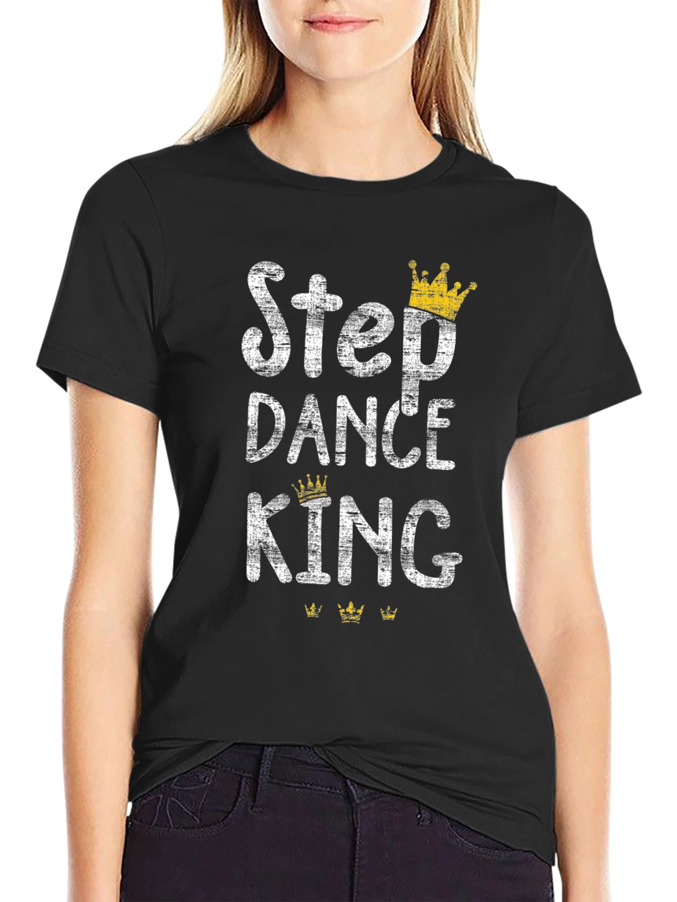 Step Dance King Graphic T-Shirt