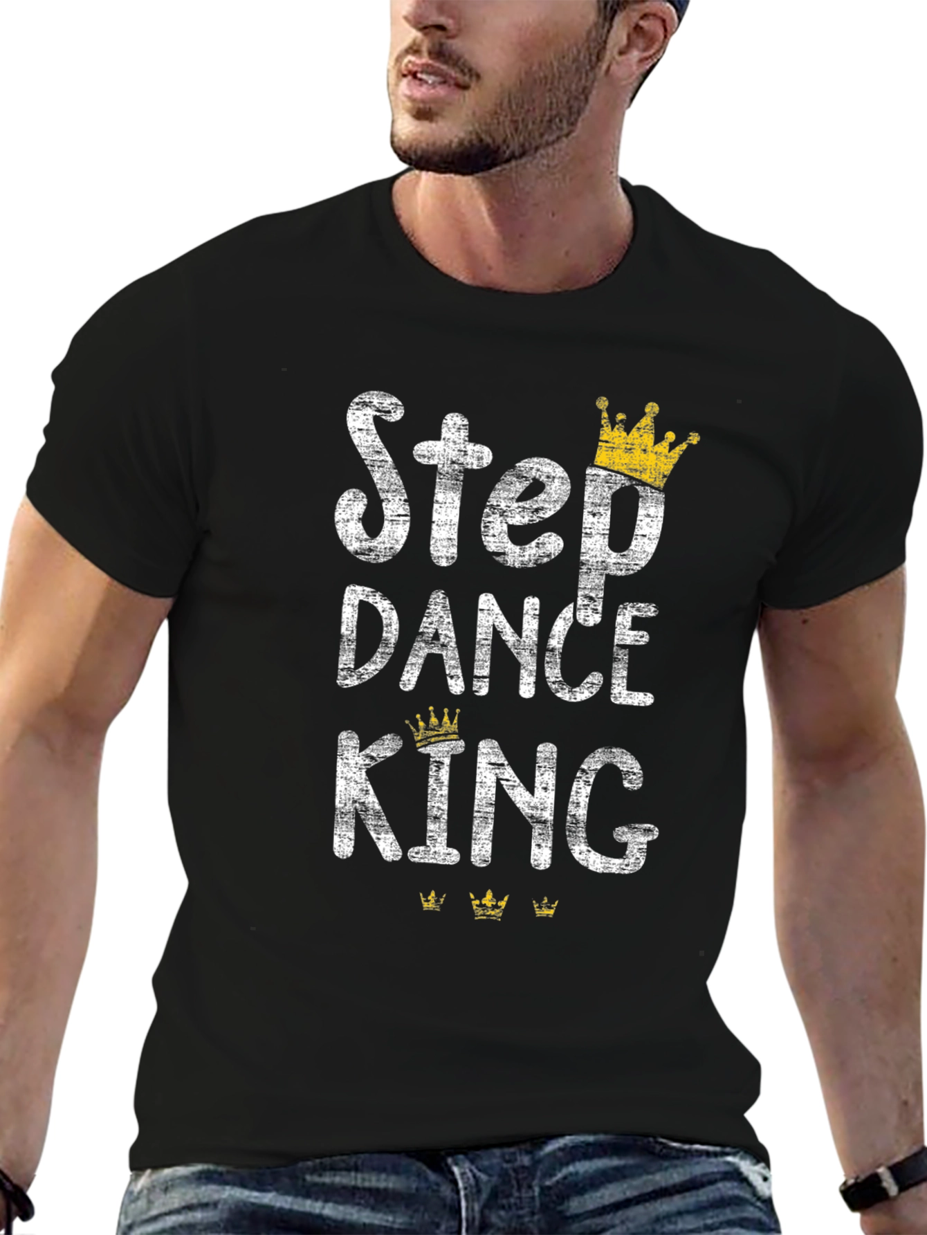 Step Dance King Graphic T-Shirt