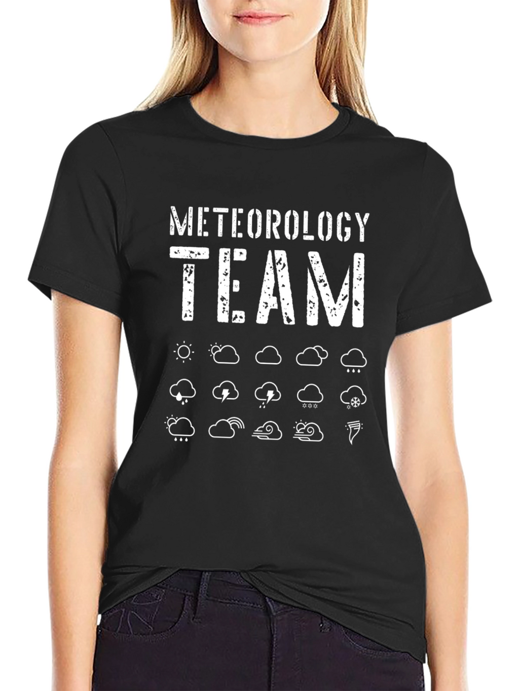 Meteorology Team T-Shirt - Weather Science Tee